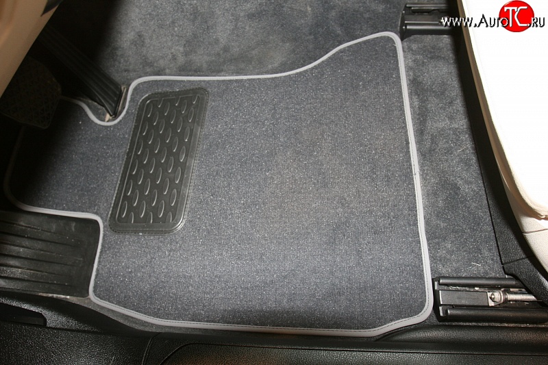 485 р. Коврики в салон Element 4 шт. (текстиль) (L) BMW 7 серия F01-F04 седан (2008-2015)  с доставкой в г. Кемерово