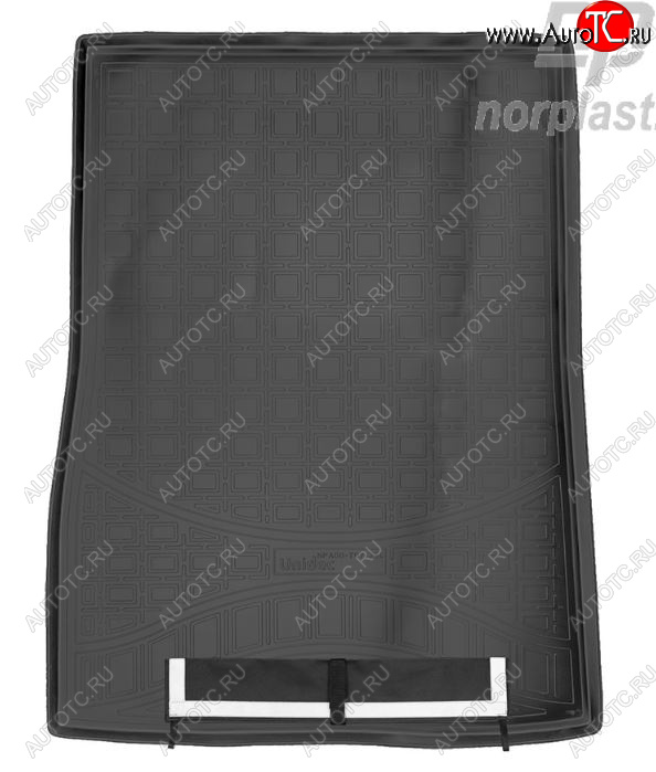 3 799 р. Коврик багажника Norplast Unidec (Long-G12)  BMW 7 серия ( G11-G12,  G11,G12) (2015-2022) дорестайлинг,седан, седан рестайлинг (Цвет: черный (с погрузочным ковриком))  с доставкой в г. Кемерово