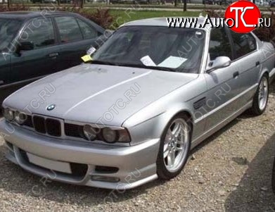 1 649 р. Реснички на фары CT v2 BMW 5 серия E34 седан дорестайлинг (1988-1994) (Неокрашенные)  с доставкой в г. Кемерово