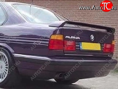 4 599 р. Спойлер M-Style BMW 5 серия E34 седан дорестайлинг (1988-1994) (Неокрашенный)  с доставкой в г. Кемерово