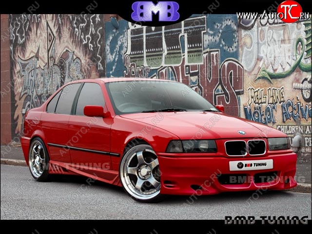 25 899 р. Передний бампер BMB BMW 3 серия E36 седан (1990-2000)  с доставкой в г. Кемерово