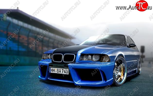 25 899 р. Передний бампер BNB BMW 3 серия E36 седан (1990-2000)  с доставкой в г. Кемерово