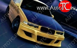 6 109 р. Передний бампер ST2 BMW 3 серия E36 седан (1990-2000)  с доставкой в г. Кемерово
