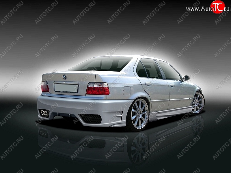 25 899 р. Задний бампер ATS BMW 3 серия E36 седан (1990-2000)  с доставкой в г. Кемерово