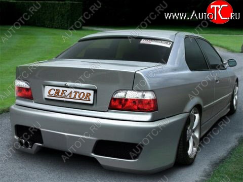 25 899 р. Задний бампер Creator BMW 3 серия E36 седан (1990-2000)  с доставкой в г. Кемерово