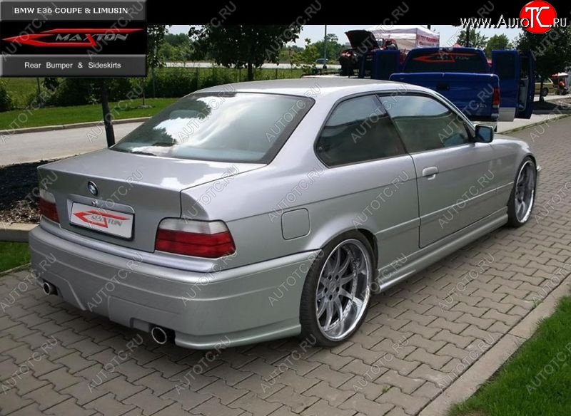 27 999 р. Задний бампер Maxton BMW 3 серия E36 седан (1990-2000)  с доставкой в г. Кемерово