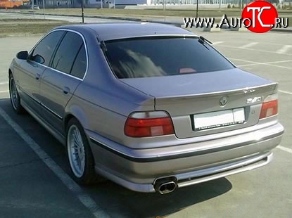 7 499 р. Накладка на задний бампер AC Schnitzer BMW 5 серия E39 седан дорестайлинг (1995-2000) (Неокрашенная)  с доставкой в г. Кемерово