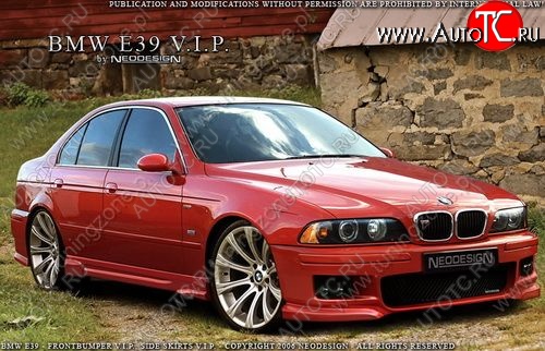 7 299 р. Передний бампер Neodesign BMW 5 серия E39 седан дорестайлинг (1995-2000)  с доставкой в г. Кемерово