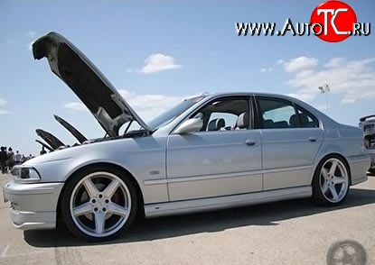 8 499 р. Пороги накладки AC Schnitzer BMW 5 серия E39 седан дорестайлинг (1995-2000) (Неокрашенные)  с доставкой в г. Кемерово