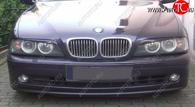 1 649 р. Реснички на фары Badlook BMW 5 серия E39 седан дорестайлинг (1995-2000) (Неокрашенные)  с доставкой в г. Кемерово