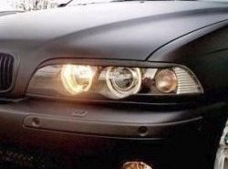 739 р. Реснички на фары Drive (нижние)  BMW 5 серия  E39 (1995-2003) седан дорестайлинг, седан рестайлинг (Неокрашенные)  с доставкой в г. Кемерово. Увеличить фотографию 2
