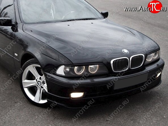 739 р. Реснички на фары Drive (нижние)  BMW 5 серия  E39 (1995-2003) седан дорестайлинг, седан рестайлинг (Неокрашенные)  с доставкой в г. Кемерово