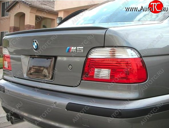 4 599 р. Лип спойлер CT BMW 5 серия E39 седан рестайлинг (2000-2003) (Неокрашенный)  с доставкой в г. Кемерово