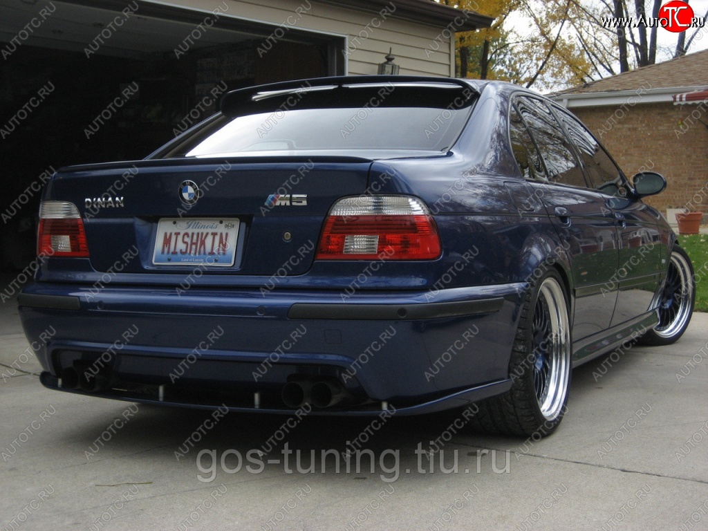 2 499 р. Лип спойлер M5 TECH BMW 5 серия E39 седан рестайлинг (2000-2003) (Неокрашенный)  с доставкой в г. Кемерово