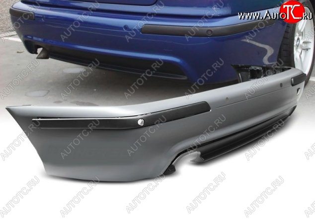 23 499 р. Задний бампер (Sedan) M-pakiet BMW 5 серия E39 седан рестайлинг (2000-2003) (Неокрашенный)  с доставкой в г. Кемерово