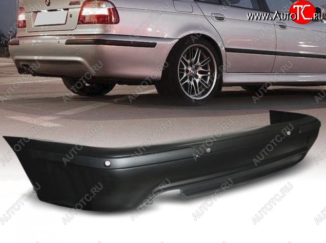 27 599 р. Задний бампер (Sedan) M5 Style BMW 5 серия E39 седан дорестайлинг (1995-2000) (Неокрашенный)  с доставкой в г. Кемерово