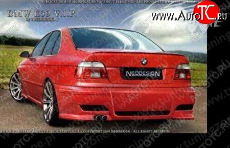 6 109 р. Задний бампер Neodesign BMW 5 серия E39 седан рестайлинг (2000-2003)  с доставкой в г. Кемерово