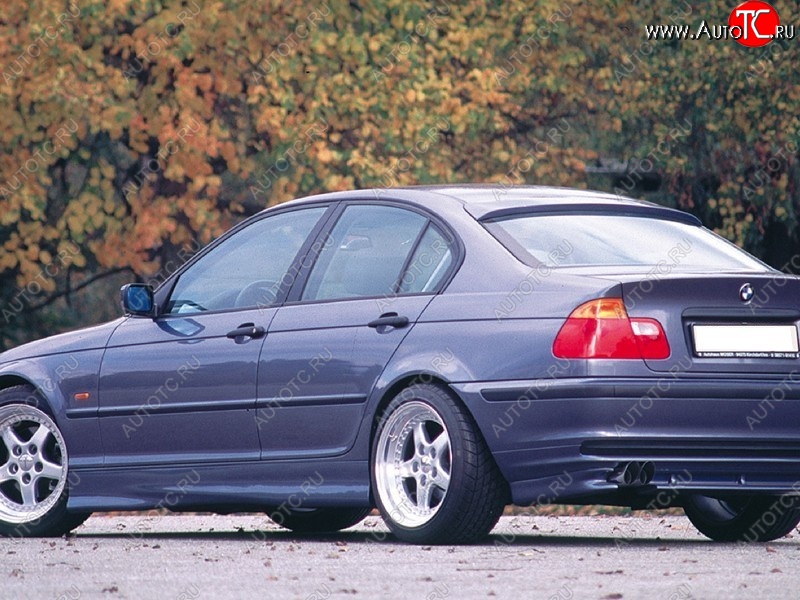 2 499 р. Козырёк на заднее стекло M3 Style BMW 3 серия E46 седан дорестайлинг (1998-2001) (Неокрашенный)  с доставкой в г. Кемерово