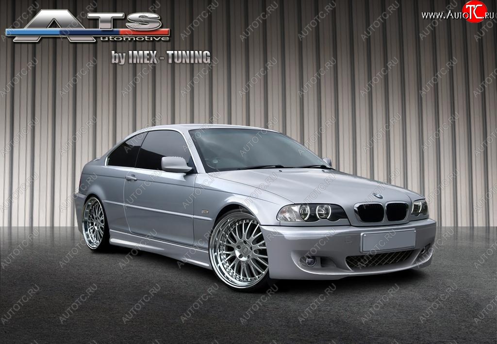 25 899 р. Передний бампер ATS BMW 3 серия E46 седан дорестайлинг (1998-2001)  с доставкой в г. Кемерово