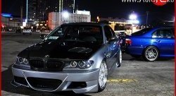 11 799 р. Передний бампер Prior Design BMW 3 серия E46 седан дорестайлинг (1998-2001) (Неокрашенный)  с доставкой в г. Кемерово. Увеличить фотографию 2