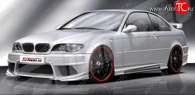 25 899 р. Передний бампер ST2 BMW 3 серия E46 седан дорестайлинг (1998-2001)  с доставкой в г. Кемерово