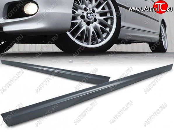 16 649 р. Пороги накладки M-pakiet BMW 3 серия E46 седан дорестайлинг (1998-2001) (Неокрашенные)  с доставкой в г. Кемерово