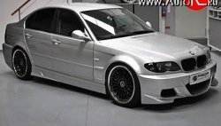 8 149 р. Пороги накладки Prior Design BMW 3 серия E46 седан дорестайлинг (1998-2001) (Неокрашенные)  с доставкой в г. Кемерово. Увеличить фотографию 4