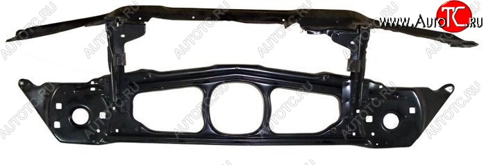 2 399 р. Рамка радиатора SAT (телевизор, алюминий, пр-во Тайвань) BMW 3 серия E46 седан дорестайлинг (1998-2001) (Неокрашенная)  с доставкой в г. Кемерово