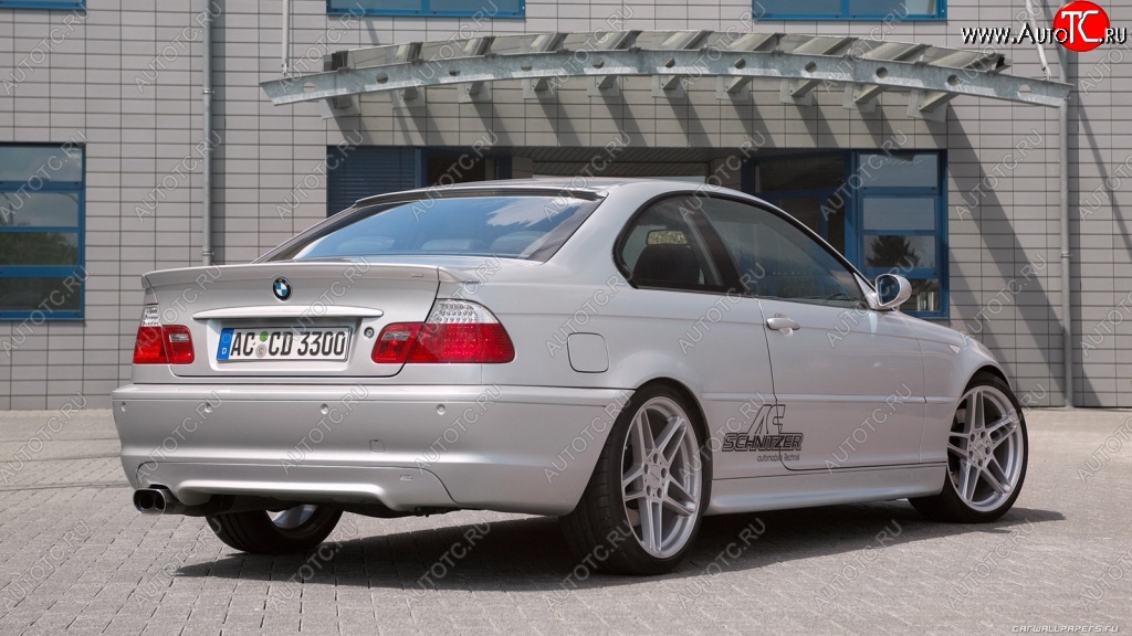 4 849 р. Лип спойлер с накладками на крылья IBHERDESIGN BMW 3 серия E46 седан дорестайлинг (1998-2001) (Неокрашенный)  с доставкой в г. Кемерово
