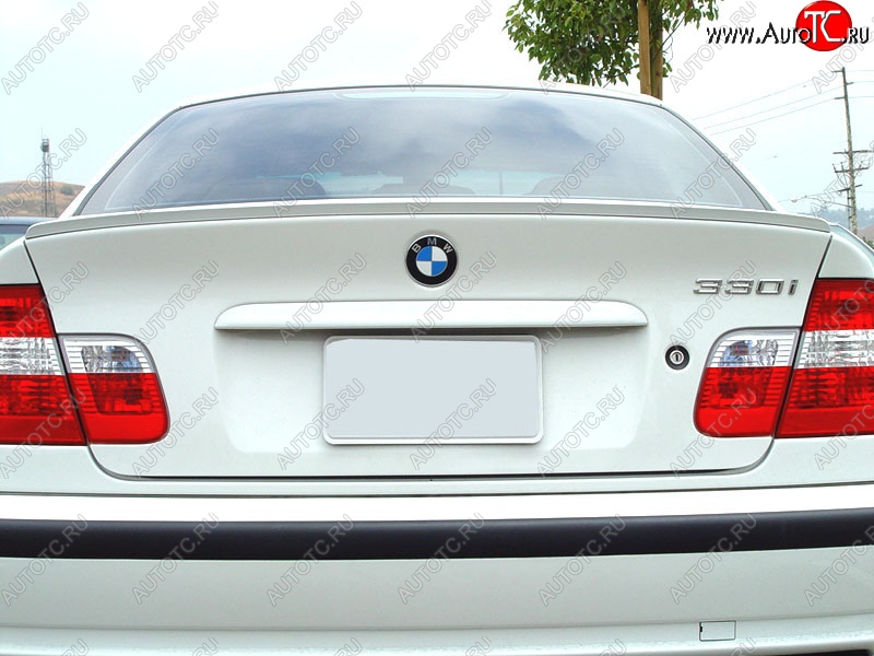 3 449 р. Лип спойлер M3 Style BMW 3 серия E46 седан дорестайлинг (1998-2001) (Неокрашенный)  с доставкой в г. Кемерово