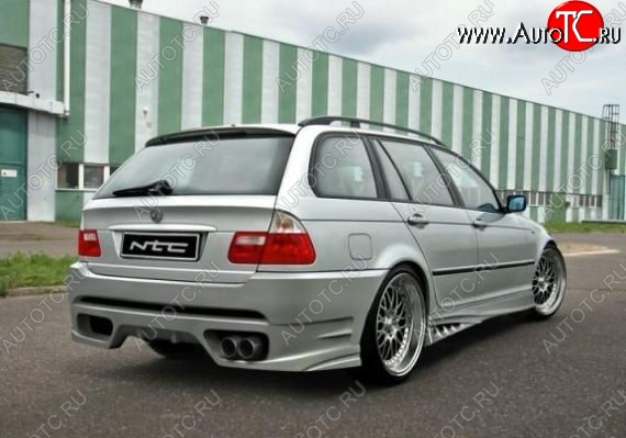 25 899 р. Задний бампер (универсал) NTC BMW 3 серия E46 седан дорестайлинг (1998-2001)  с доставкой в г. Кемерово