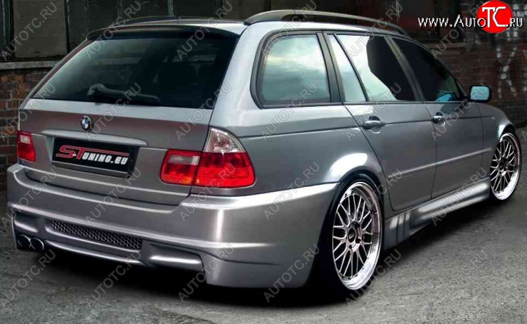 25 899 р. Задний бампер (универсал) ST BMW 3 серия E46 седан дорестайлинг (1998-2001)  с доставкой в г. Кемерово