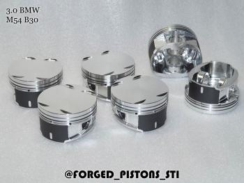 Комплект кованых поршней (3,0l M54B30 (CR=10,2 атмо)) СТИ BMW 3 серия  E46 - Z4  E85 (84,5 мм)