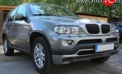 4 999 р. Накладка Sport Package на передний бампер (4.8is) BMW X5 E53 дорестайлинг (1999-2003) (Кузов: дорестайлинг)  с доставкой в г. Кемерово. Увеличить фотографию 2