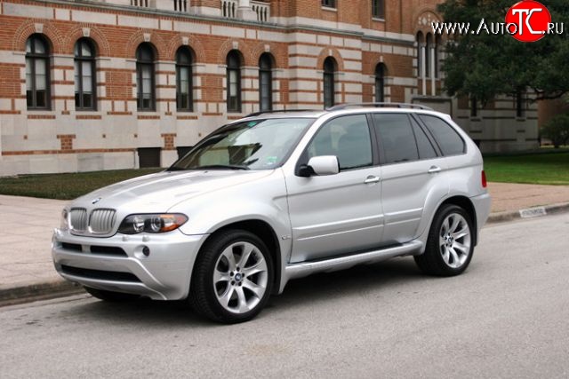 7 099 р. Передний бампер Aero (рестайлинг) BMW X5 E53 рестайлинг (2003-2006)  с доставкой в г. Кемерово