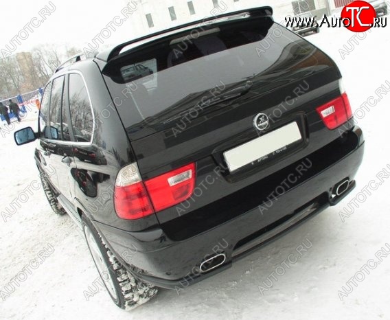 6 749 р. Спойлер CT BMW X5 E53 рестайлинг (2003-2006) (Неокрашенный)  с доставкой в г. Кемерово