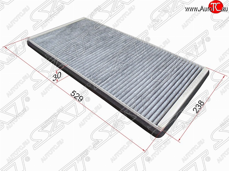 689 р. Фильтр салонный SAT (угольный, 529х238х30 mm)  BMW X5  E53 (1999-2006), Land Rover Range Rover  3 L322 (2002-2012)  с доставкой в г. Кемерово