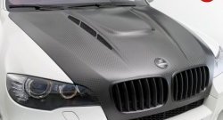 32 249 р. Пластиковый капот Hamman Style BMW X5 E70 дорестайлинг (2006-2010) (Неокрашенный)  с доставкой в г. Кемерово. Увеличить фотографию 2