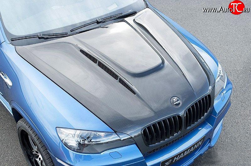 32 249 р. Пластиковый капот Hamman Style BMW X5 E70 дорестайлинг (2006-2010) (Неокрашенный)  с доставкой в г. Кемерово