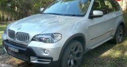 27 649 р. Пластиковый капот Stok BMW X5 E70 дорестайлинг (2006-2010) (Неокрашенный)  с доставкой в г. Кемерово. Увеличить фотографию 2
