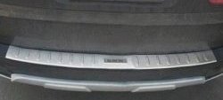 11 449 р. Накладка на задний бампер CT BMW X5 E70 дорестайлинг (2006-2010) (Неокрашенная)  с доставкой в г. Кемерово. Увеличить фотографию 2