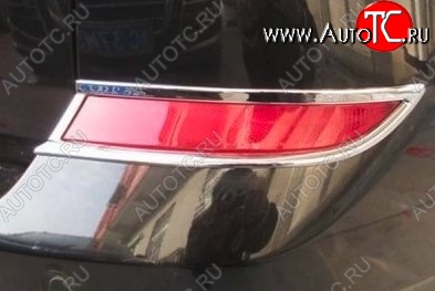 4 199 р. Накладки на задние отражатели СТ BMW X5 E70 дорестайлинг (2006-2010)  с доставкой в г. Кемерово