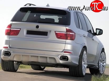17 299 р. Задний бампер Hartge Style BMW X5 E70 дорестайлинг (2006-2010) (Неокрашенный)  с доставкой в г. Кемерово