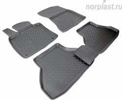 Комплект ковриков в салон Norplast Unidec BMW X5  E70 - X6  E71 (Цвет: черный)