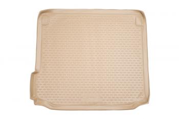 Коврик багажника Element (полиуретан) BMW X5 E70 дорестайлинг (2006-2010) (бежевый)