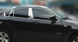 46 999 р. Накладки на окна и стойки дверей СТ BMW X6 E71 дорестайлинг (2008-2012) (Неокрашенные)  с доставкой в г. Кемерово. Увеличить фотографию 2