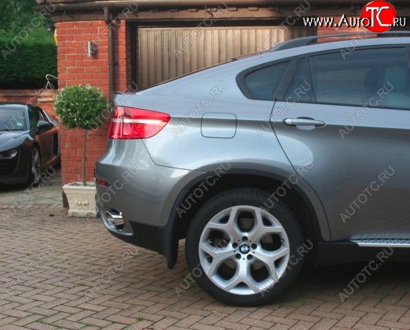 7 449 р. Брызговики CT BMW X6 E71 дорестайлинг (2008-2012)  с доставкой в г. Кемерово