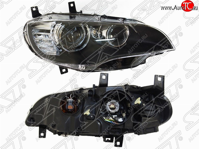 13 899 р. Правая фара передняя SAT (AFS, ксенон) BMW X6 E71 дорестайлинг (2008-2012)  с доставкой в г. Кемерово