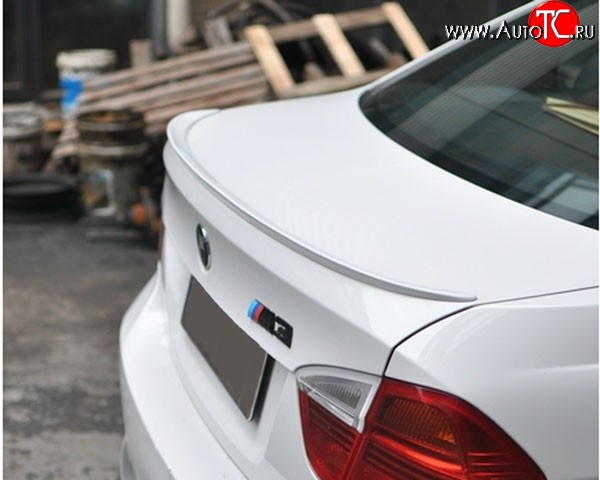 2 699 р. Лип спойлер M-VRS BMW 3 серия E90 седан дорестайлинг (2004-2008) (Неокрашенный)  с доставкой в г. Кемерово