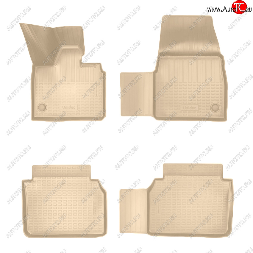 4 199 р. Коврики салона Norplast Unidec  BMW i3  I01 (2013-2022) хэтчбэк 5 дв. дорестайлинг, хэтчбэк 5 дв. рестайлинг (Цвет: бежевый)  с доставкой в г. Кемерово